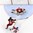 BUFFALO, NEW YORK - JANUARY 4: The Czech Republic's Jakub Skarek #1 makes the save against Canada's Dillon Dube #9 while Daniel Kurovsky #15 defends during semifinal round action at the 2018 IIHF World Junior Championship. (Photo by Matt Zambonin/HHOF-IIHF Images)

